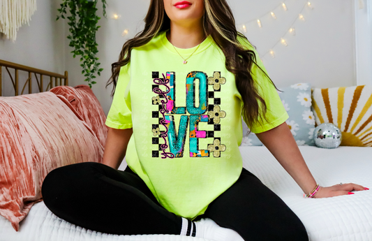 Love yourself- DTF TRANSFER (PHDC-CST MH COLLAB MY25)