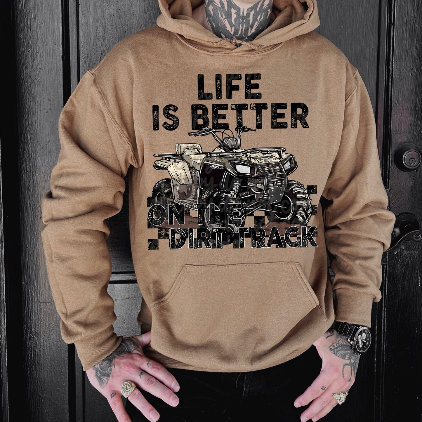 Life is better on the dirt track-DTF TRANSFER (VDS D24)