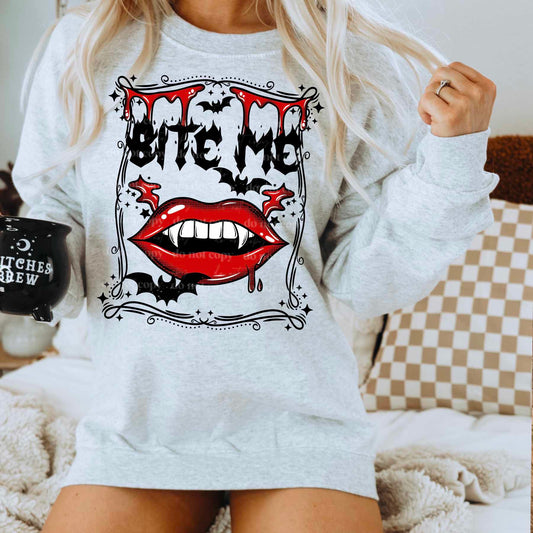 Bite me - DTF TRANSFER (CSC.)