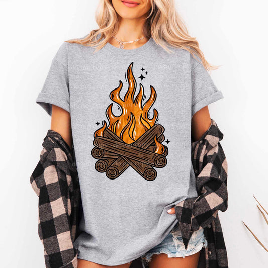 Fire pit - DTF TRANSFER (CSC.)