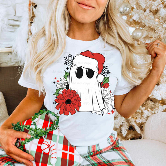 Santa ghosty -DTF TRANSFER (CSC)