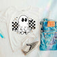Peace ghost w/ or w/o sleeves - DTF TRANSFER - (CSC)