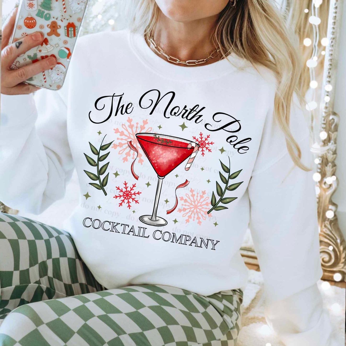The North Pole cocktail company -DTF TRANSFER (CSC)