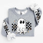 Peace ghost w/ or w/o sleeves - DTF TRANSFER - (CSC)