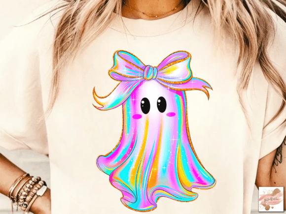 Girly ghost - DTF TRANSFER (CFD)