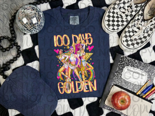 Golden - DTF TRANSFER (100 days of growth school edition collab)