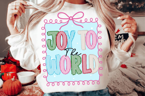 Joy to the world (DTF TRANSFER)