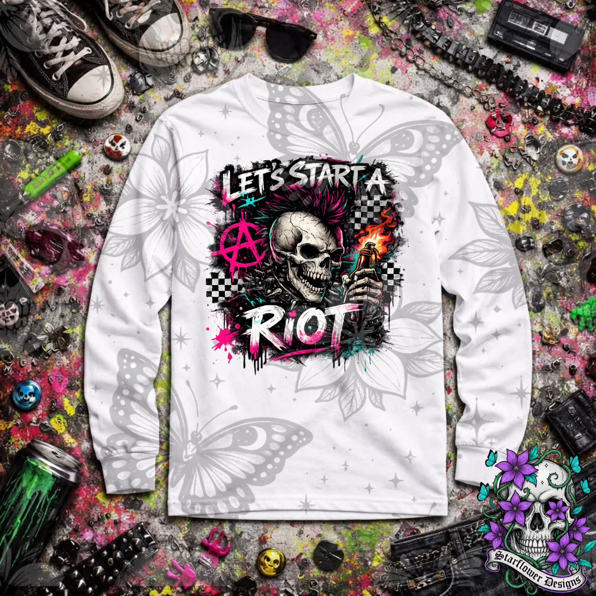 Let's Start A Riot-DTF TRANSFER (RiotEnergy)