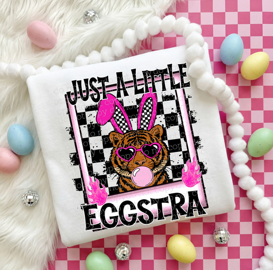 Little Eggstra Tiger-DTF TRANSFER (PEEPSHOW)