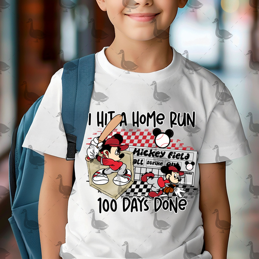 Home run - DTF TRANSFER (100 days of growth school edition collab)