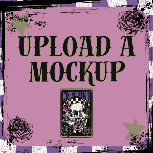 Upload a mockup - custom dtf transfer (not yet listed)
