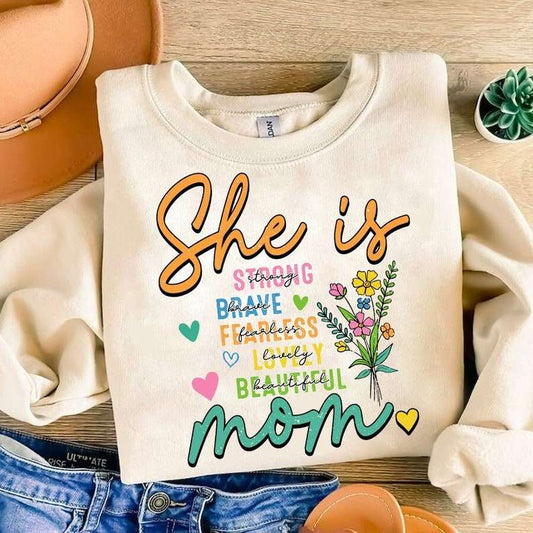She Is Mom - DTF TRANSFER