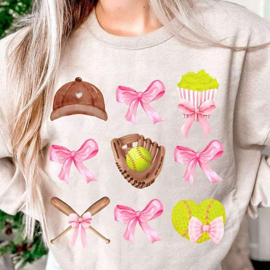 Coquette Softball - DTF TRANSFER