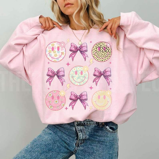 Coquette Smile & Bows - DTF TRANSFER