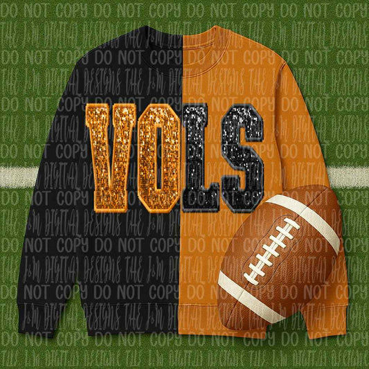 Vols 3 ; sequin split - DTF TRANSFER (JMD)