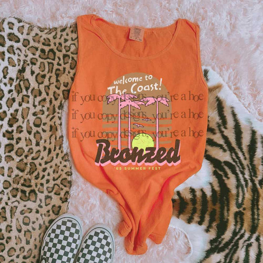 Welcome To The Coast - DTF TRANSFER (SAVED)