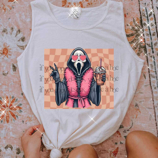 Iced Coffee Scream - DTF TRANSFER (SAVED)