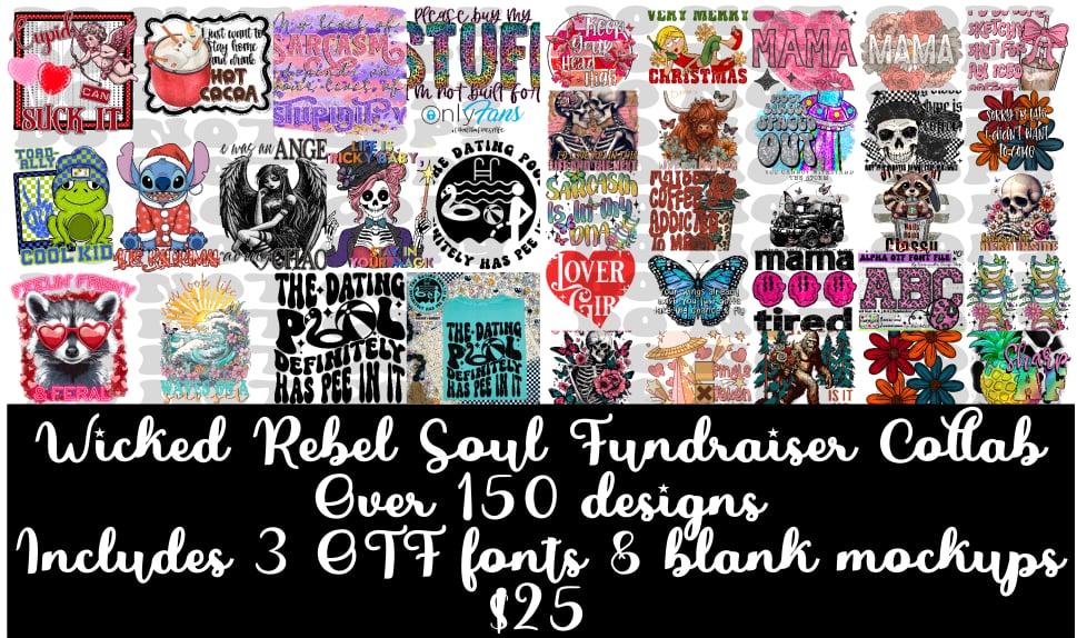 Wicked Rebel Soul - Wicked Fancy Designs FR Collab (Digital Download)