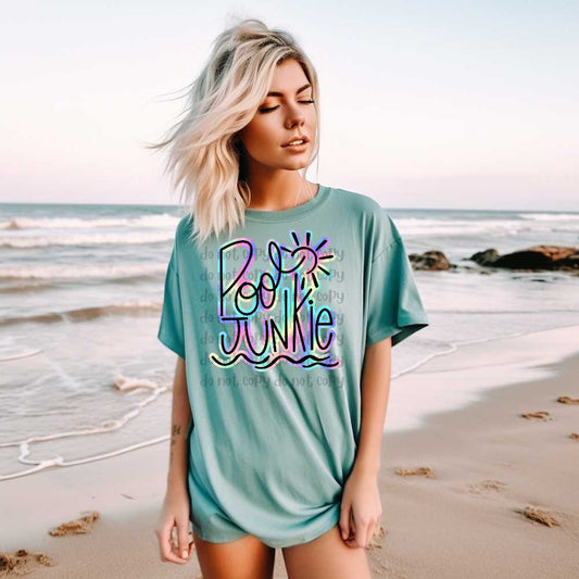 Pool Junkie - DTF TRANSFER (CLD)