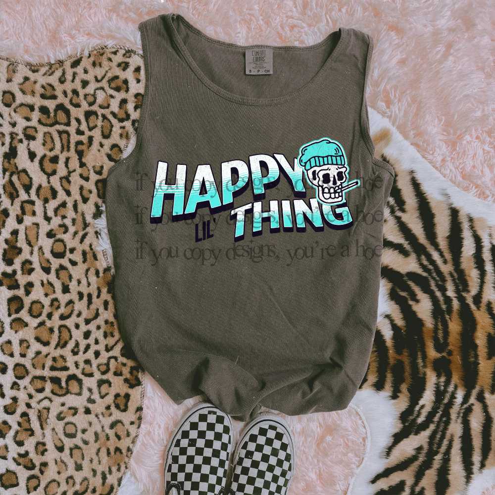 Happy Lil Thing - DTF TRANSFER (SAVED)