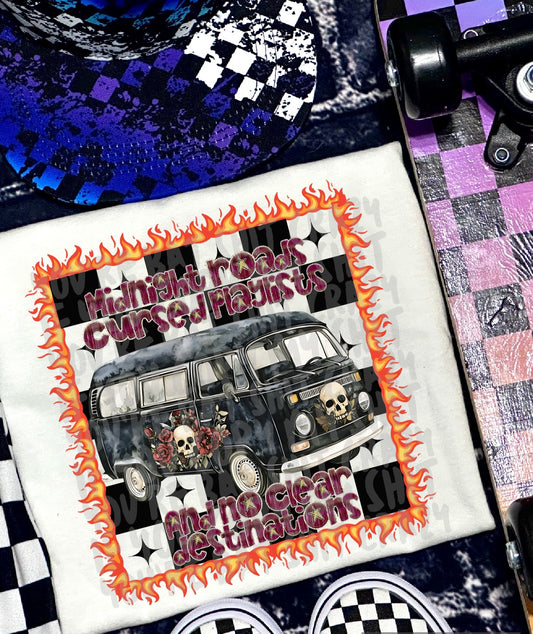 Midnight roads- DTF TRANSFER (Spooky Summer Collab)