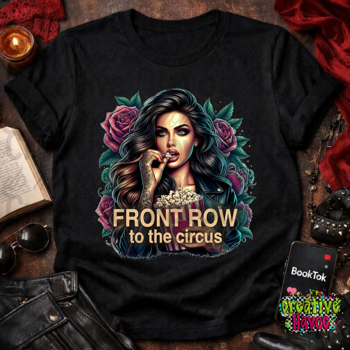 Front Row To The Circus-DTF TRANSFER (RIOTMAMA)
