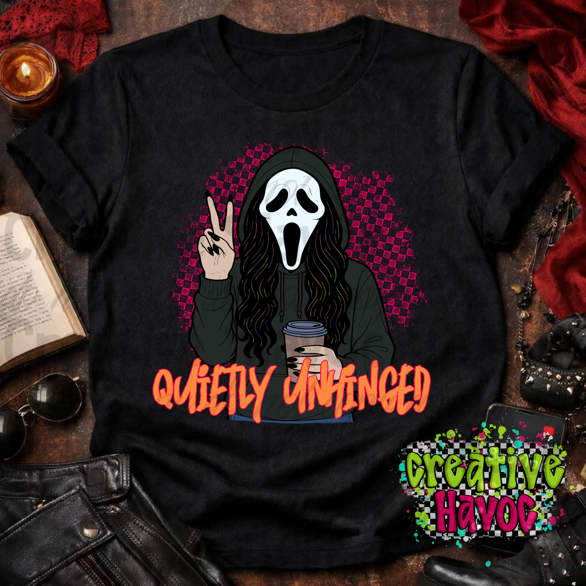 Quietly Unhinged-DTF TRANSFER (RIOTMAMA)