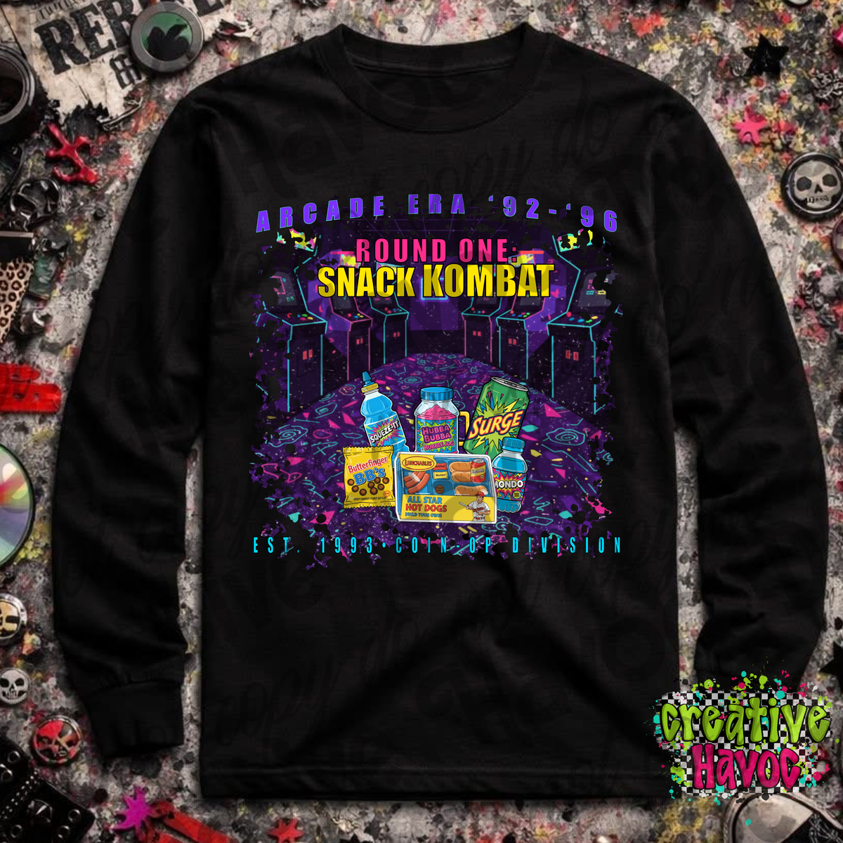 Arcade Era-DTF TRANSFER (Raisedon90s)