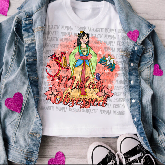 Dragon Friend Princess Obsessed-DTF TRANSFER (SMD)