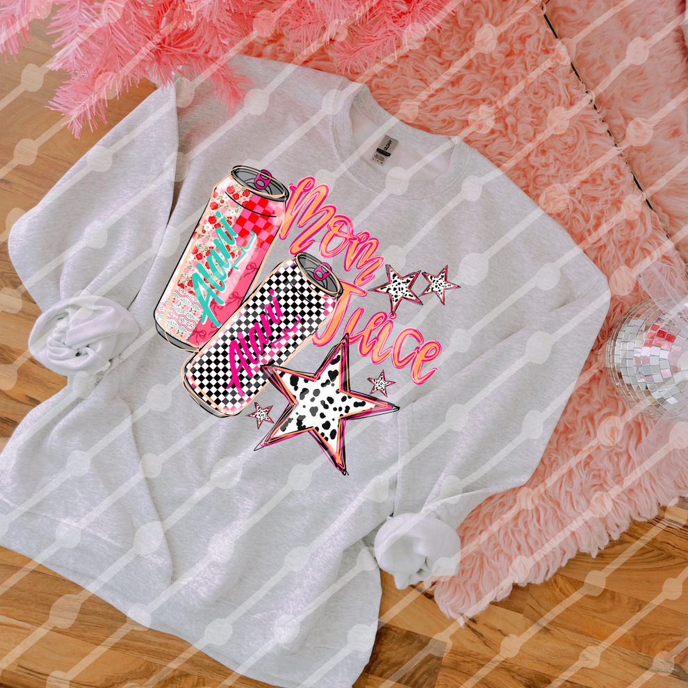 Mom Juice A energy drink - DTF TRANSFER (JBD)