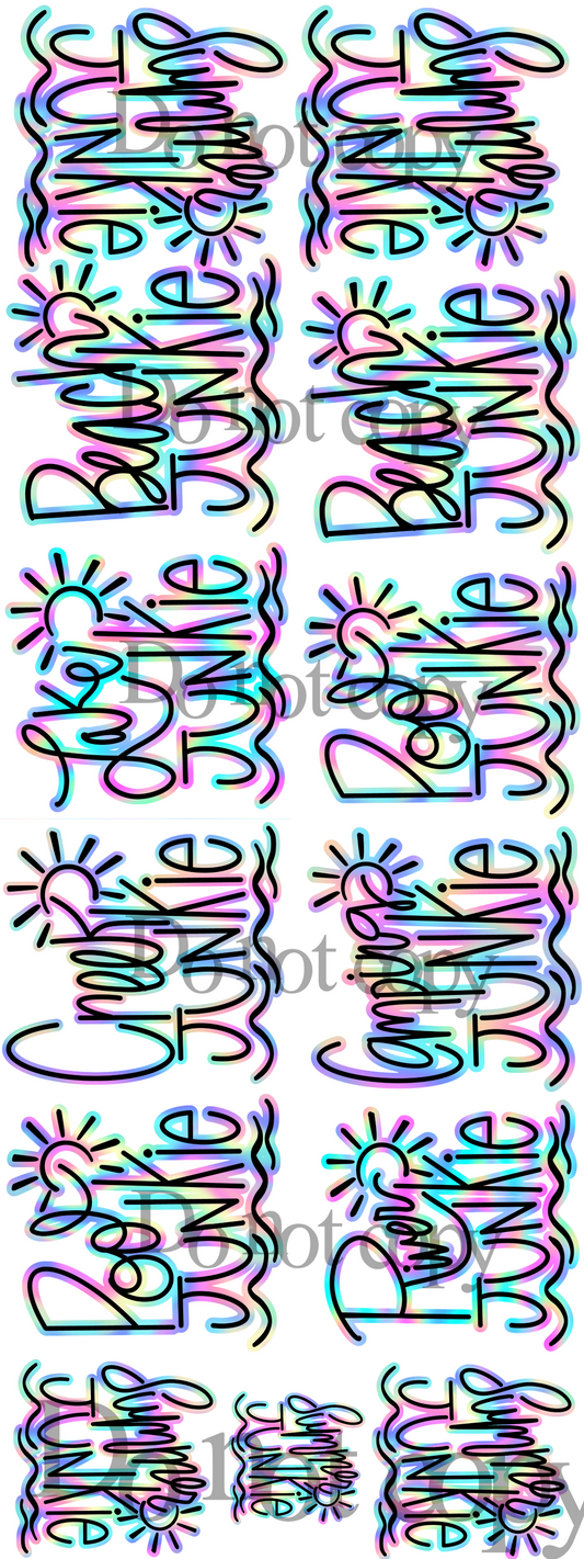 Summer Junkie mixup ; premade gang sheet
