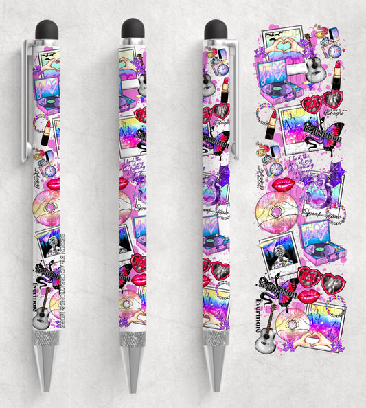 TS Eras Tour ; UV DTF pen wrap (AGCM)