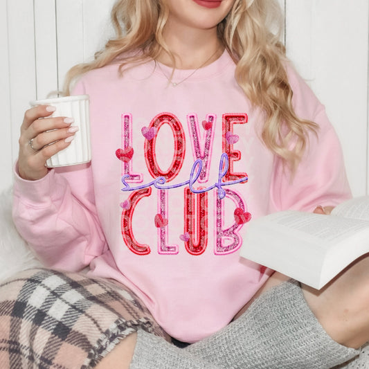 Self Love Club - DTF TRANSFER (TED)