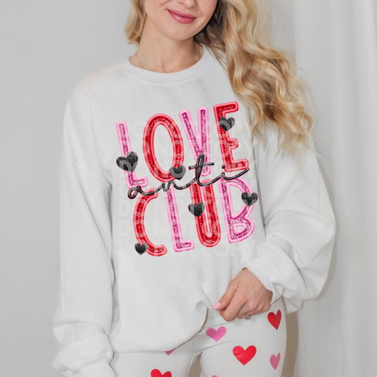 Anti Love Club - DTF TRANSFER (TED)