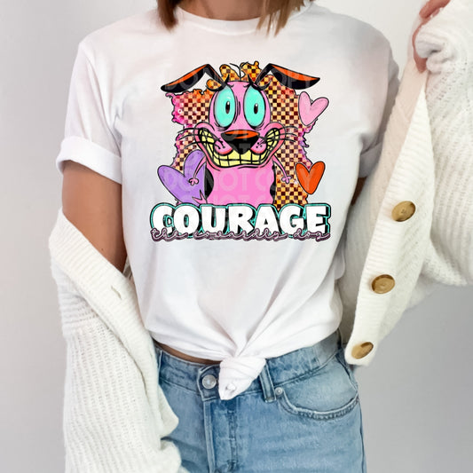 Courage ; DTF TRANSFER ; Throwback Collab Vol 2 (SSD,RHD,CST)