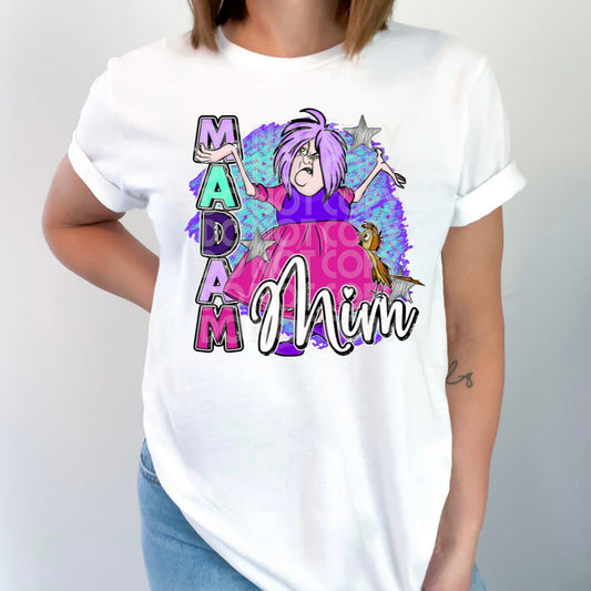 Madam Mim ; DTF TRANSFER ; Throwback Collab Vol 2 (SSD,RHD,CST)