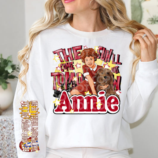 Annie ; DTF TRANSFER ; Throwback Collab Vol 2 (SSD,RHD,CST)