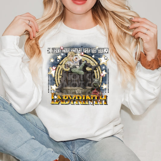 Labyrinth ; DTF TRANSFER ; Throwback Collab Vol 2 (SSD,RHD,CST)