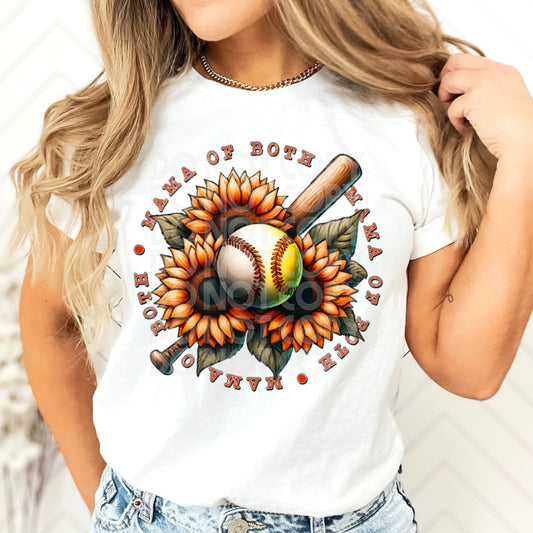Mama Of Both Sunflower - DTF TRANSFER (TED)