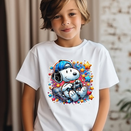 Snoopy Gamer - DTF TRANSFER (SSDD)