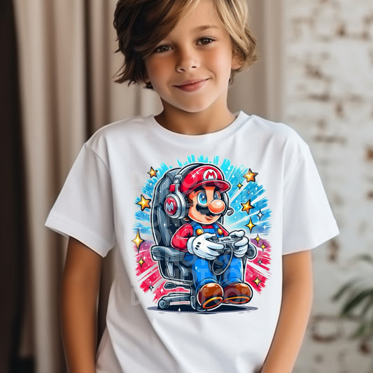 Mario Gamer - DTF TRANSFER (SSDD)