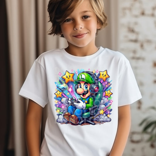 Luigi Gamer - DTF TRANSFER (SSDD)