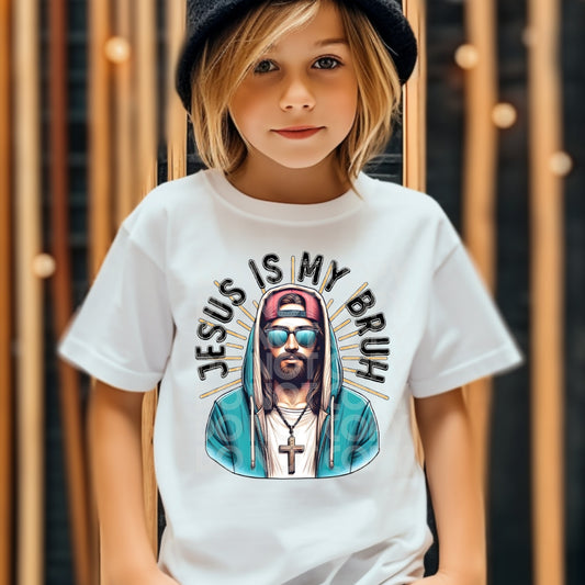 Jesus Is My Bruh ; DTF TRANSFER (Kids Easter Collab TED/CST)