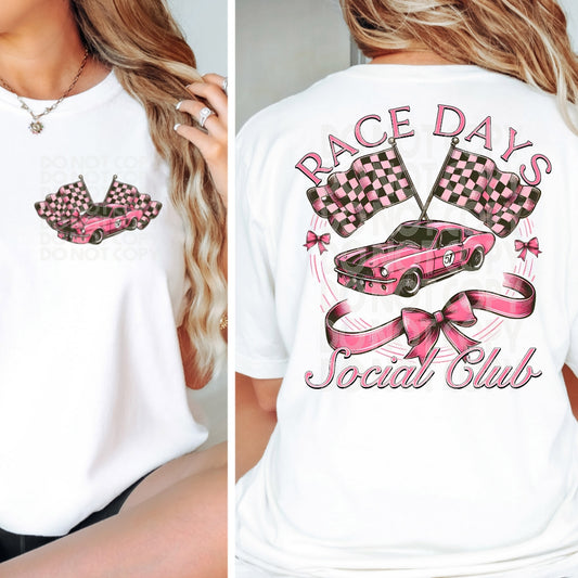Race Days - DTF TRANSFER (TED)