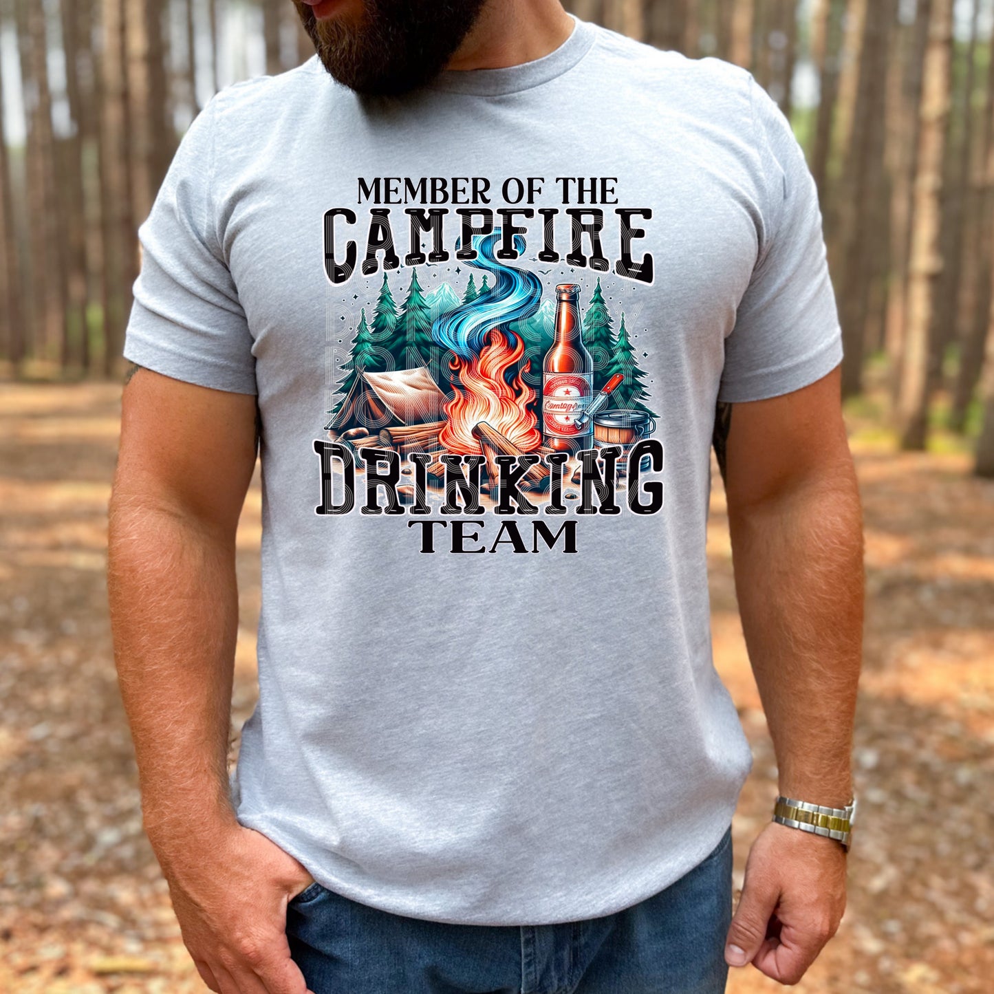 Campfire Drinking Team - DTF TRANSFER (DDV)