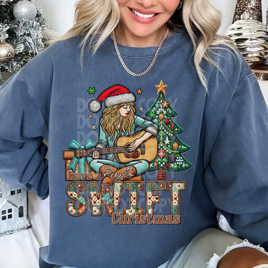 Taylor Swift Christmas - DTF TRANSFER (SSDD)