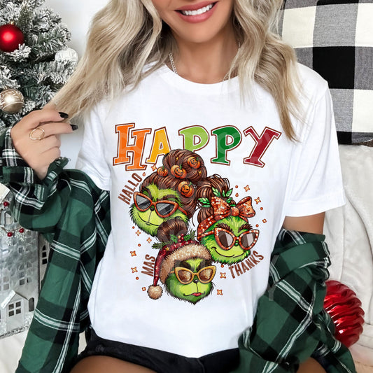Hallothankmas Grouch - DTF TRANSFER (SSDD)