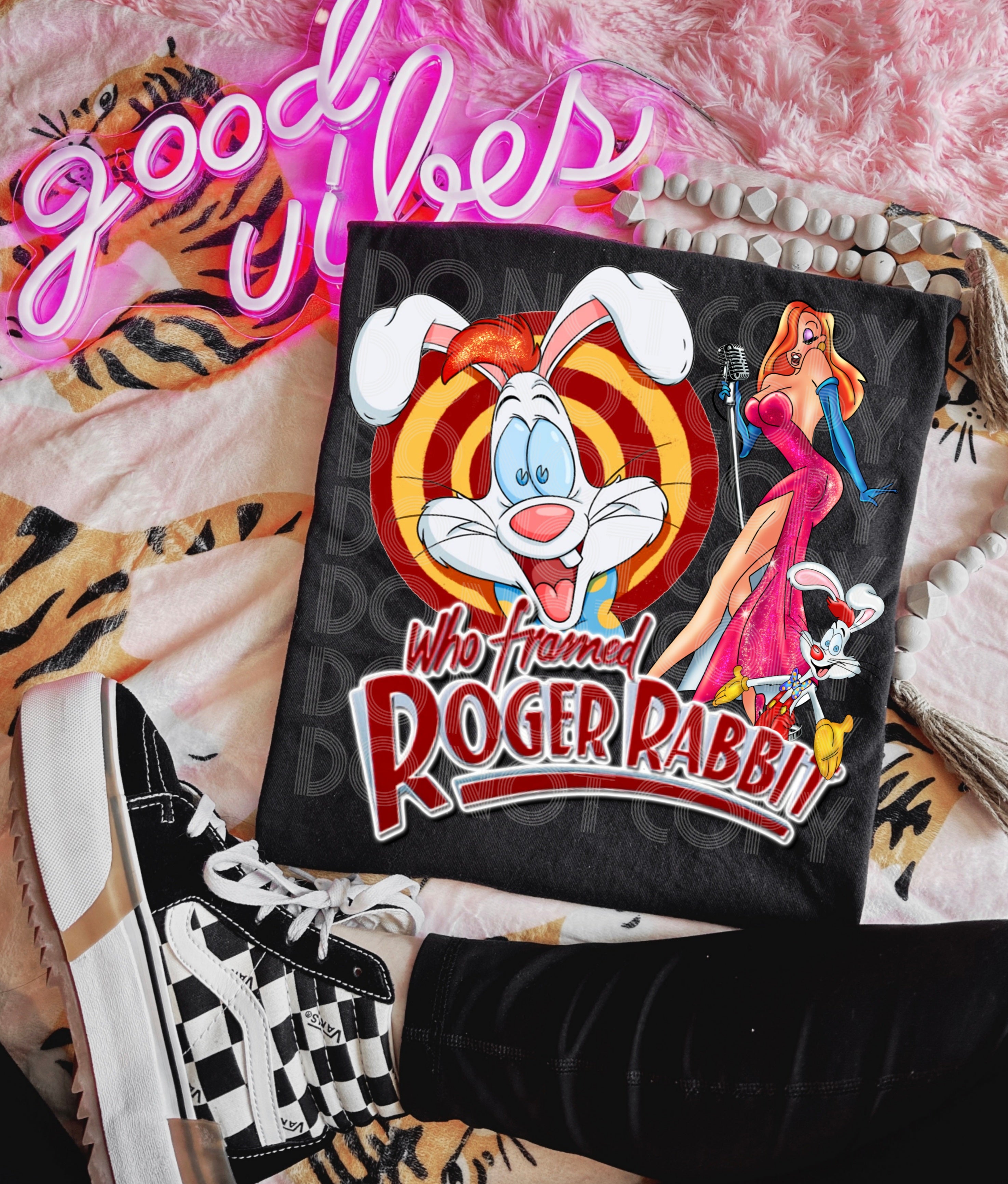 Rabbit - DTF TRANSFER (Throwback Throwdown Collab) – WickedRebelSouls