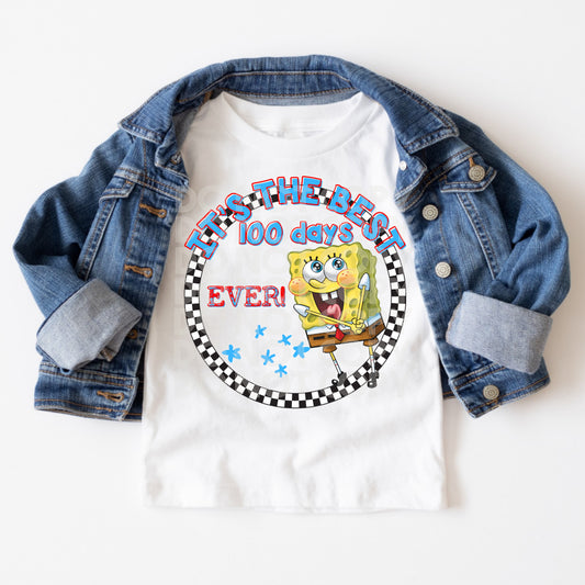 Best 100 days ever - DTF TRANSFER (100 days of growth school edition collab)