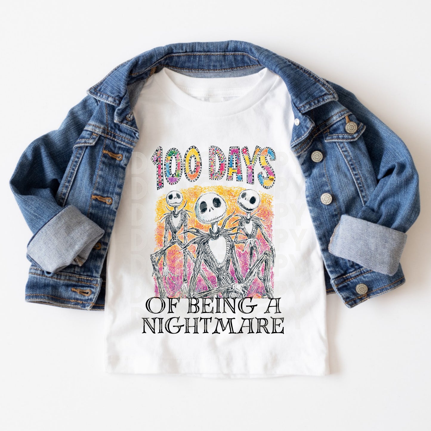 Being a nightmare - DTF TRANSFER (100 days of growth school edition collab)